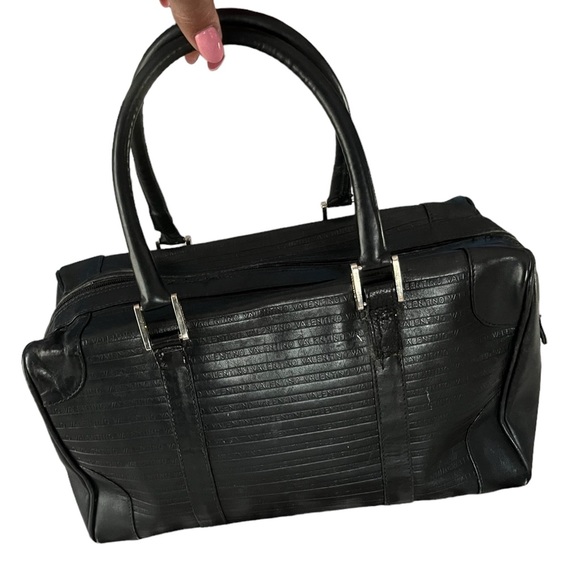 Mario Valentino Black Polyurethane Women Handbag main image 1